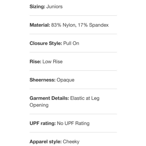 Xhilaration Ribbed Cheeky Bikini bottom floral - Picture 4 of 10